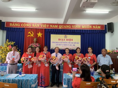 Đại hội Công Đoàn trường Tiểu học Bến Súc nhiệm kì 2023-2028