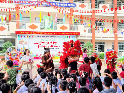 Trung thu năm 2026 tại trường Tiểu học Thanh Tuyền