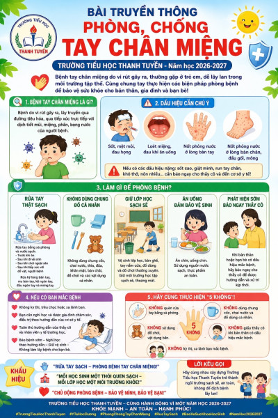Tuyên truyền phòng chống bệnh chân tay miệng