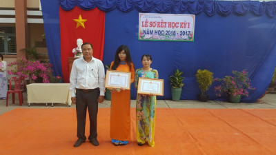 Lễ sơ kết học kì I năm học 2016-2017