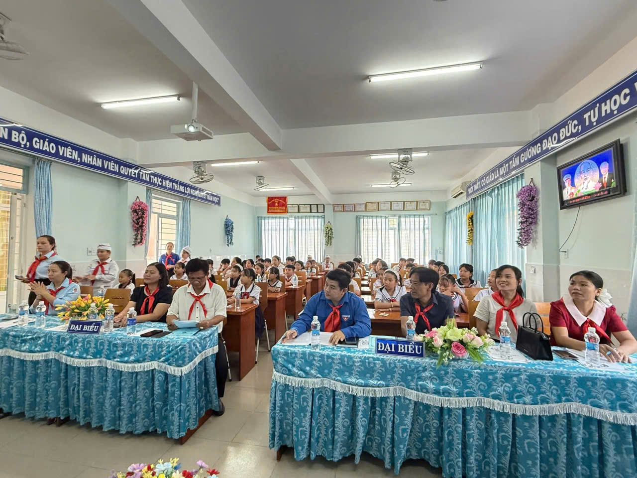 Đại hội Liên đội trường Tiểu học Thanh Tuyền