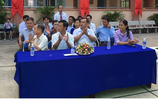 Đại biểu dự lễ hội khai trường năm học 2017-2018